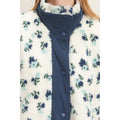 Floral Sherpa Vest