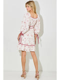 The Abby Flower Mini Dress