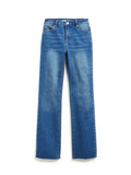 Girls High Rise Bootcut With Frey Hem by Tractr