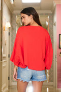 'georgia Bulldog' Cropped Graphic Sweatshirt