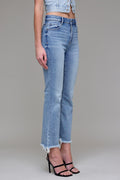 Happi 27" inseam High Waist Frey Crop Flare By HIDDEN