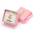 Gold Heart Necklace by Lily Nily