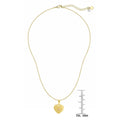 Gold Heart Necklace by Lily Nily