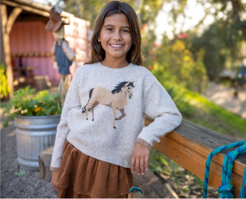 Camille Horse Sweater by Feather 4 Arrow