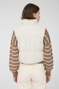 Nina Crop Puffer Vest