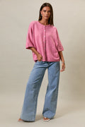 Cecilia Short Sleeve Cardigan Top