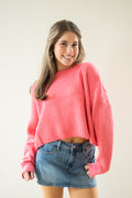 Maggie Classic Denim Skort in Lt. Wash
