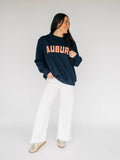 Auburn Gingham Mock Neck by Scarlet & Gold