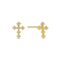 Multi Cross Velvet Stud Gift Set