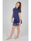 Girls Polo Tennis Skort Set 2 PCS