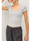 Carly Striped Top