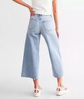 NORI Clean Stretch Cropped Wide leg Jean by Hidden