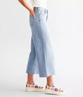 NORI Clean Stretch Cropped Wide leg Jean by Hidden
