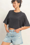 Mina Mineral Washed Top