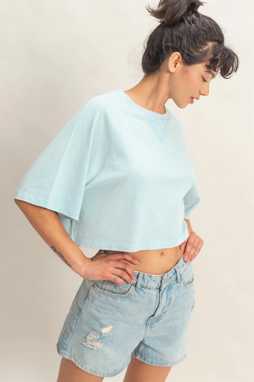 Mina Mineral Washed Top