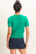 Felicity Short Sleeve Sweater
