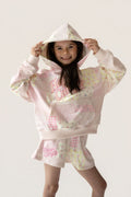 Pink Patchwork Hoodie by Happy Camp3r