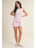 Chrissy Tie Front Wrap Dress