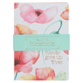 2pc Notebook Set Coral Poppies