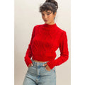 Annie Cable Knit Sweater