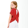 Nikki Open Back Fashion Top For Girls