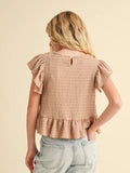 Ansley Ruffle Top