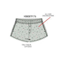 Floral Eyelet Trim Boxer Shorts by Paper Flower