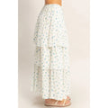 Anna Tiered Floral Print Skirt
