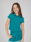Girls Polo Tennis Skort Set 2 PCS