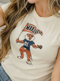 Auburn Tigers Mascot Flag Cropped Tee