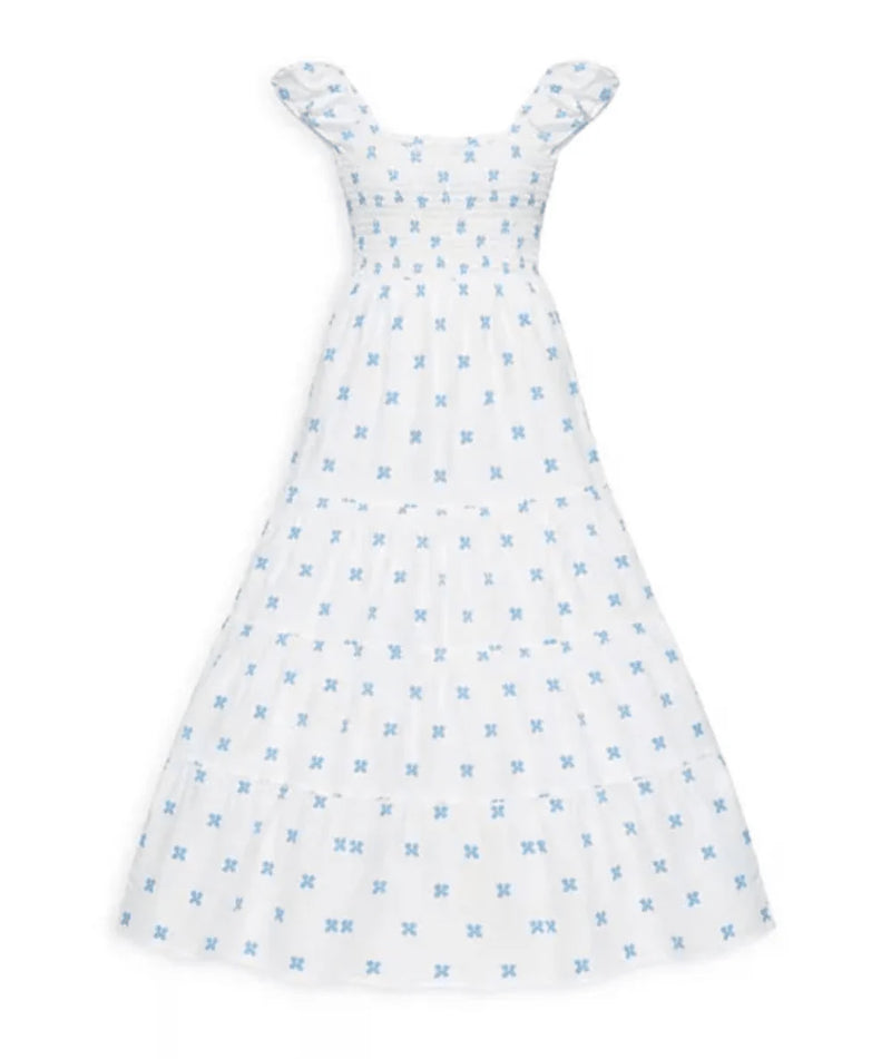 Katie J Juniors Indie Dress in Boho Eyelet