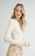 Ronan Crewneck Top by Sadie & Sage