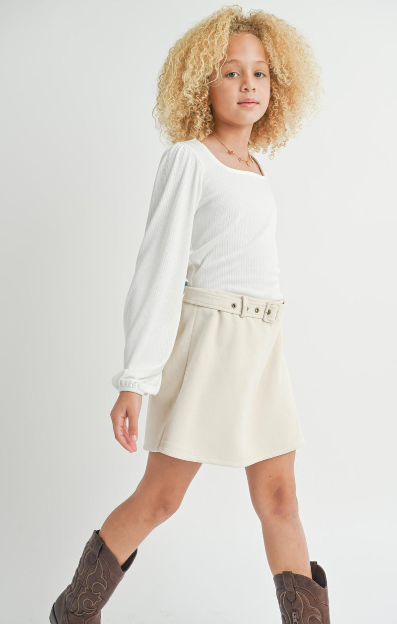 Tween LouLou Ribbed Top by Sadie & Sage