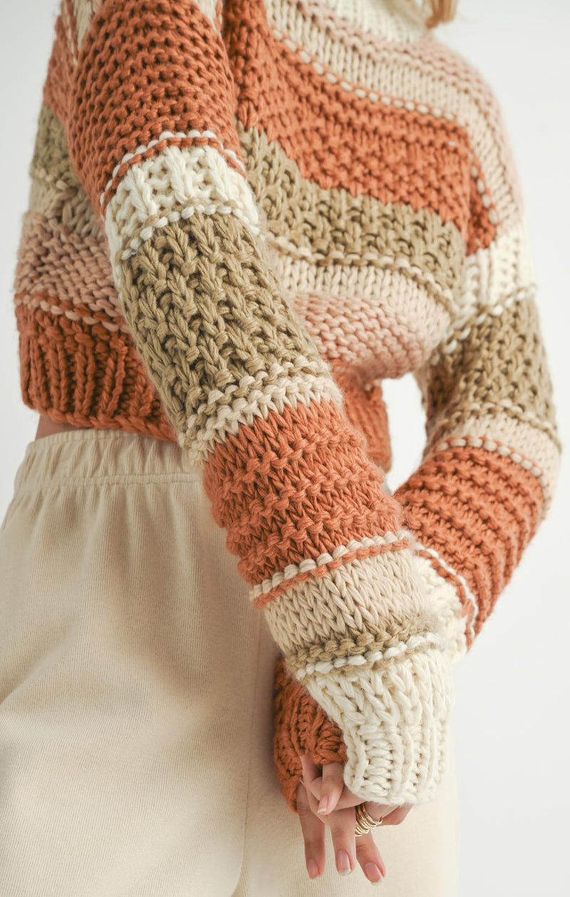 Butter Pecan Chunky Sweater by Sadie & Sage