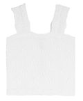 Floral Textured Tank by Suzette