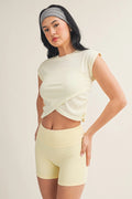 Slub Crossover Top