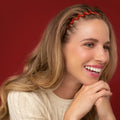 Recycled Plastic Zigzag Headbands 2pc Set by Kitsch