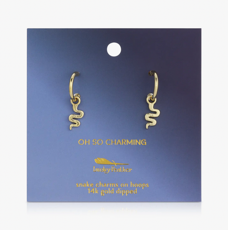 Lucky Feather Earrings