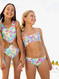 Tween Multi-Color Two Piece Bikini by Limeapple